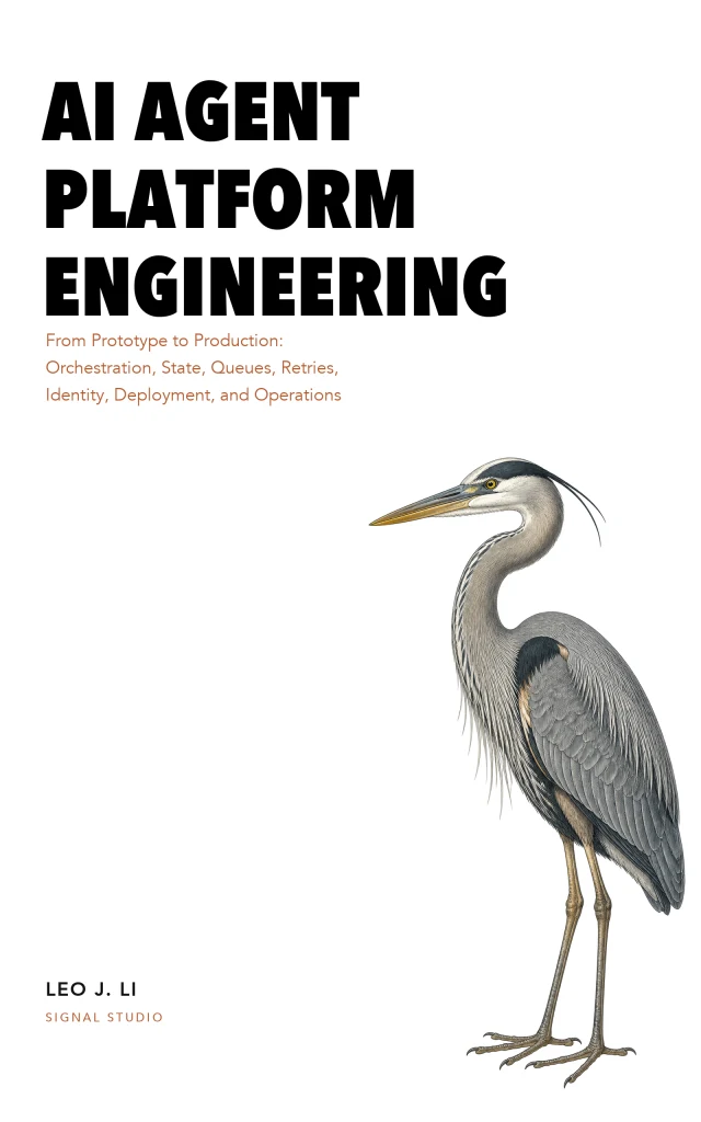 Cover of AI Agent Platform Engineering by Leo J. Li