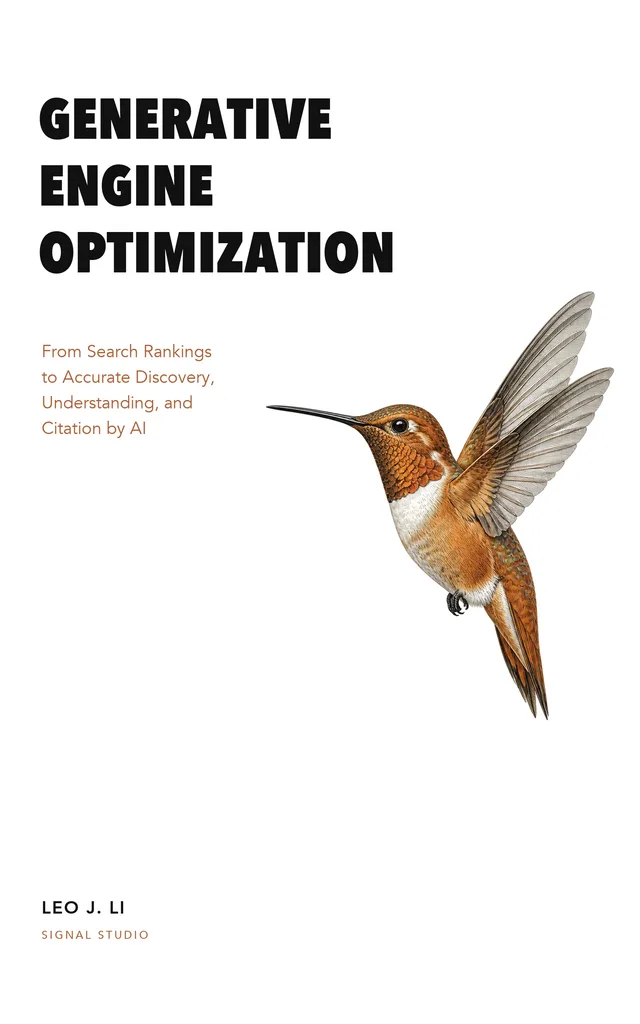 Cover of Generative Engine Optimization by Leo J. Li