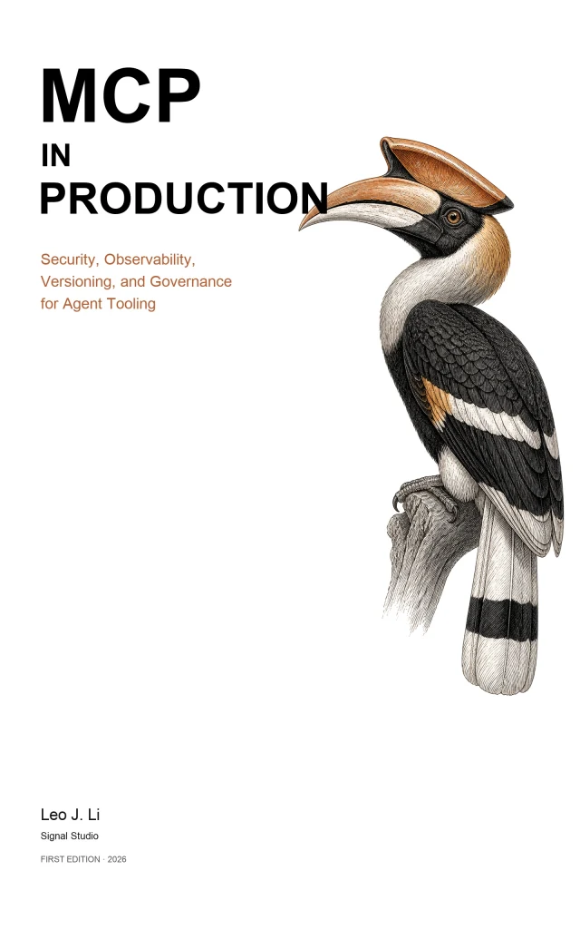 Cover of MCP in Production by Leo J. Li